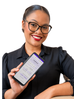Caroline, fundadora do Precifique